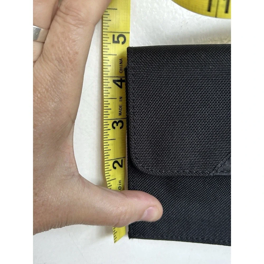 Baume & Mercier Collectible Watch Pouch / Travel Case / Black Canvas